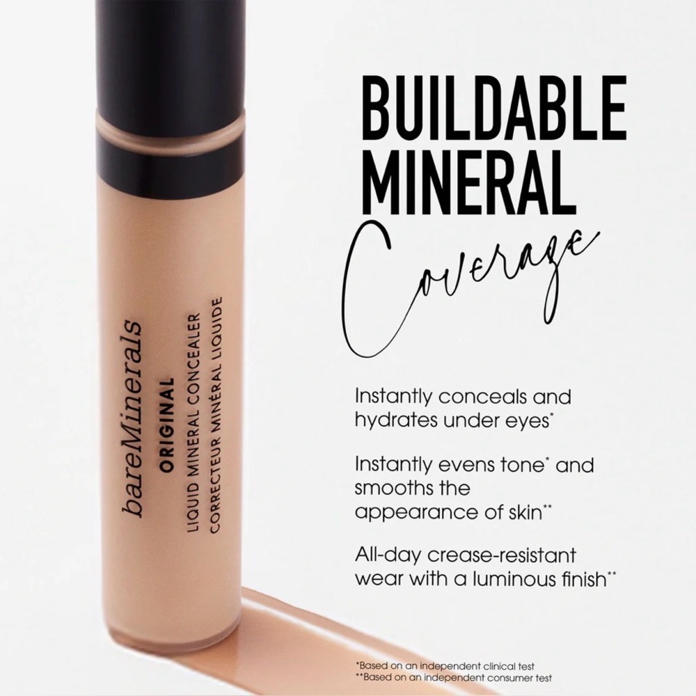 bareMinerals ORIGINAL LIQUID MINERAL CONCEALER DARK 5N - Picture 10 of 14